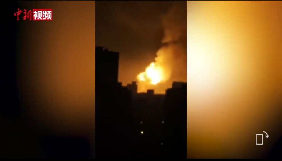 化工廠爆炸現(xiàn)場 化工廠爆炸現(xiàn)場