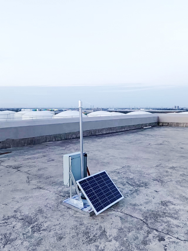 儲(chǔ)油罐區(qū)大氣電場(chǎng)儀安裝