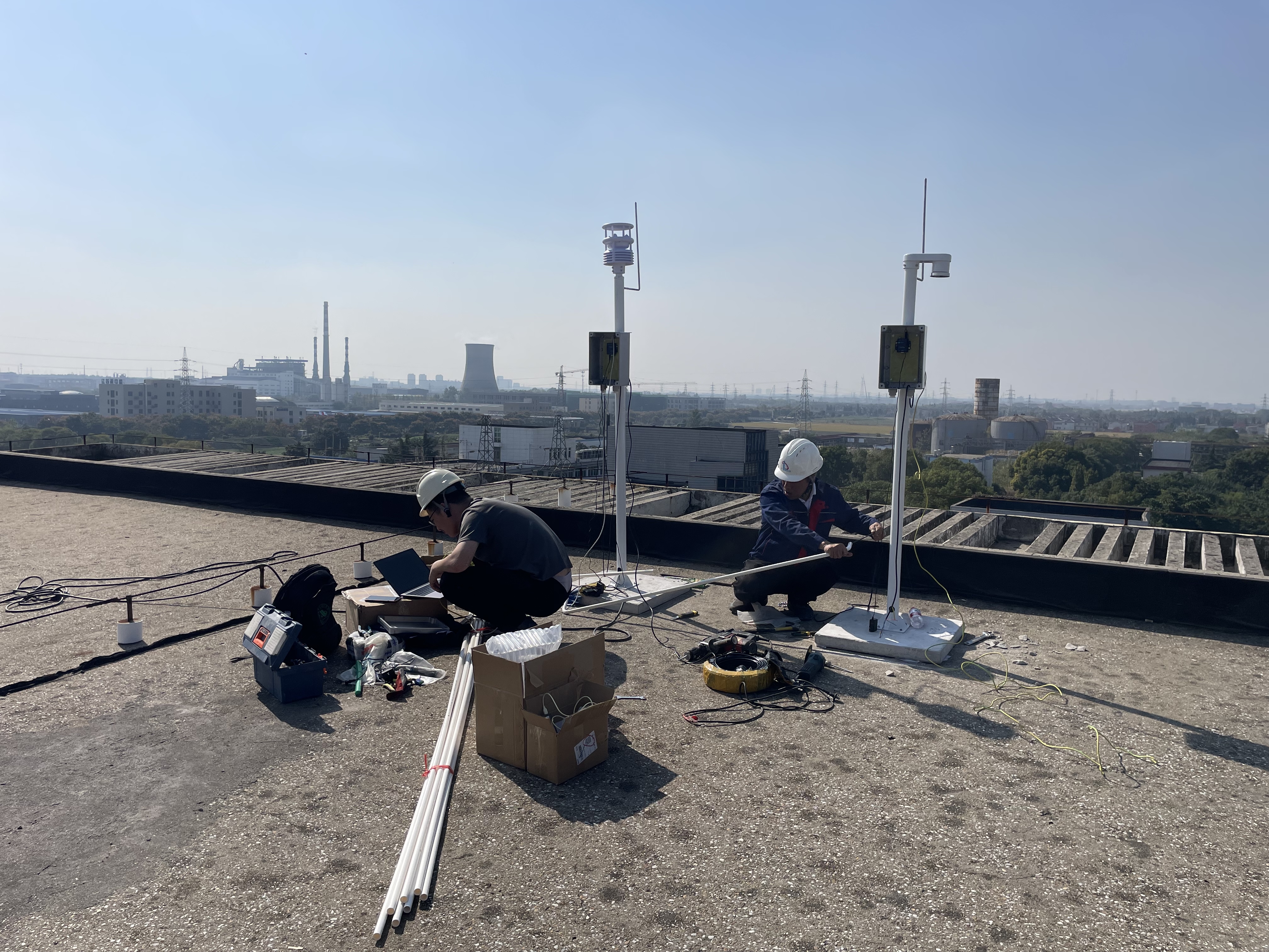油庫雷電預警系統